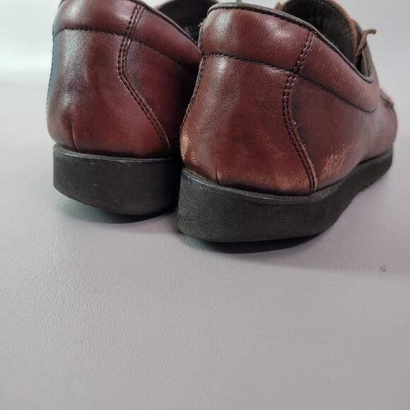 Wright Walker Men’s Oxford Leather Lace Up Shoes Size 11 AA Made In Italy - Picture 15 of 16